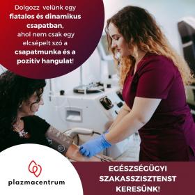 Egészségügyi szakasszisztenst keresünk!