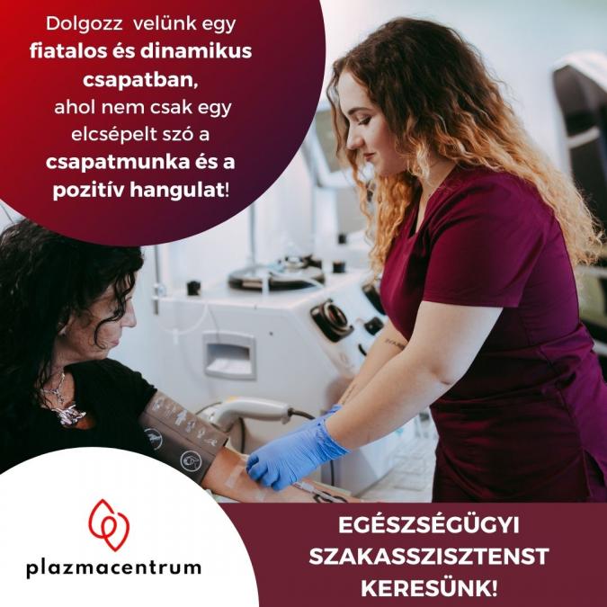 Egészségügyi szakasszisztenst keresünk!